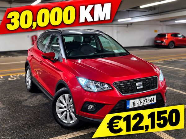 SEAT Arona SUV, Petrol, 2018, Red