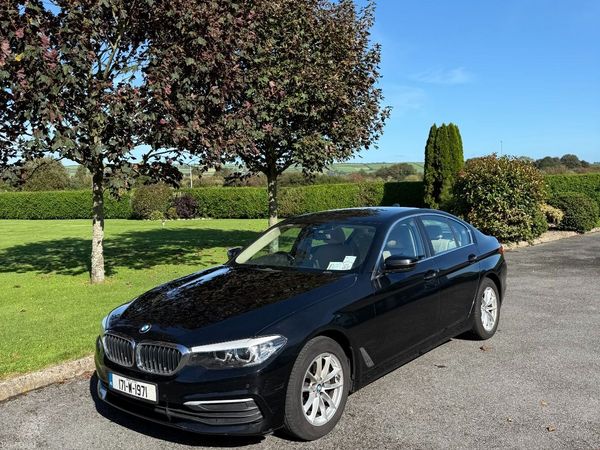 BMW 5-Series Saloon, Diesel, 2017, Black