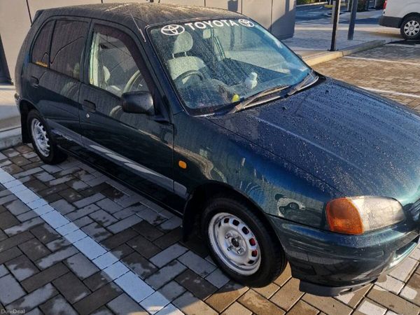 Toyota Starlet Hatchback, Petrol, 1997, Green