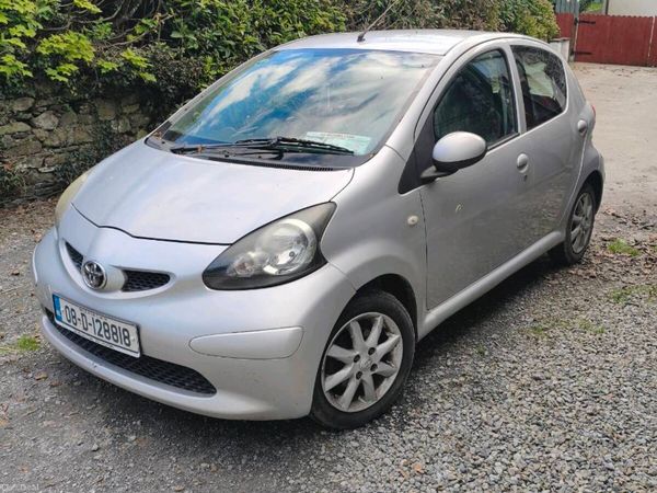 Toyota Aygo Hatchback, Petrol, 2008, Silver