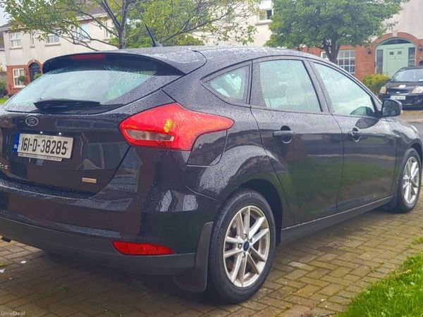 Ford Focus Hatchback, Petrol, 2016, Black
