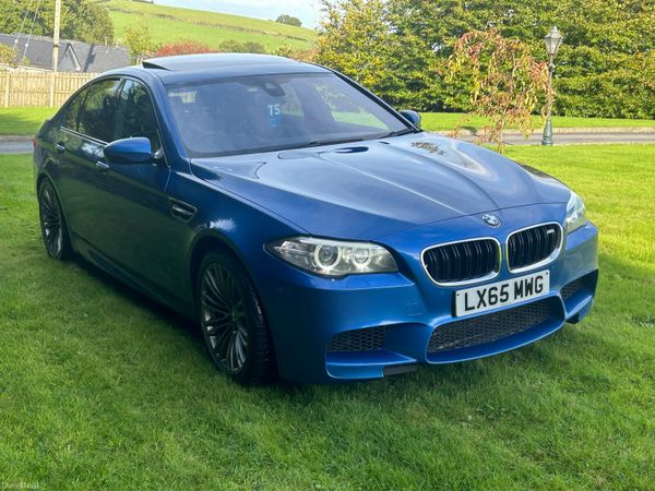 BMW M5 Saloon, Petrol, 2015, Blue