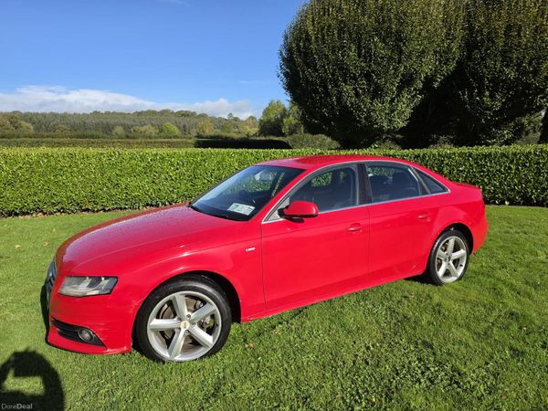 Audi A4 Saloon, Diesel, 2011, Red