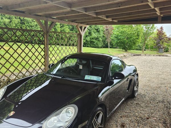 Porsche Cayman Coupe, Petrol, 2010, Black