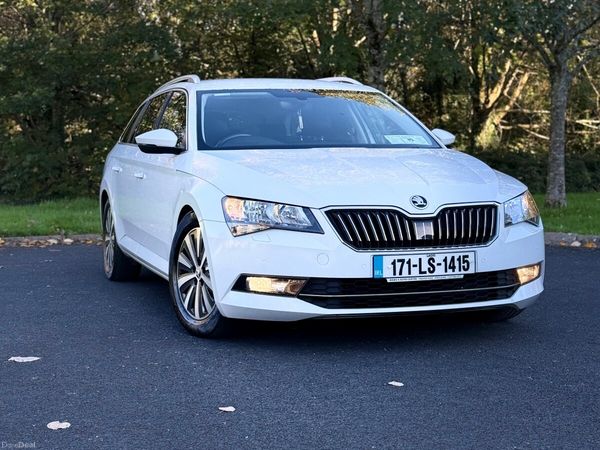 Skoda Superb Estate, Diesel, 2017, White