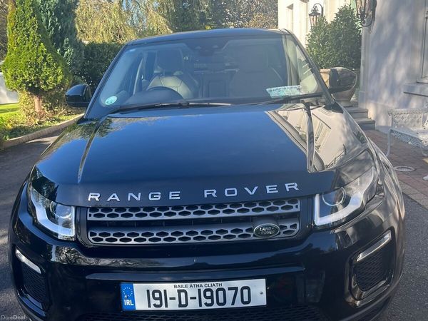 Land Rover Range Rover Evoque SUV, Diesel, 2019, Black