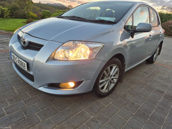 Toyota Auris Hatchback, Petrol, 2009, Blue