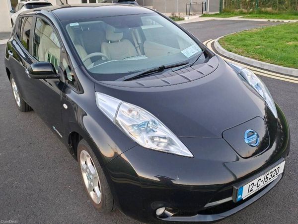 Nissan Leaf Hatchback, Electric, 2012, Black