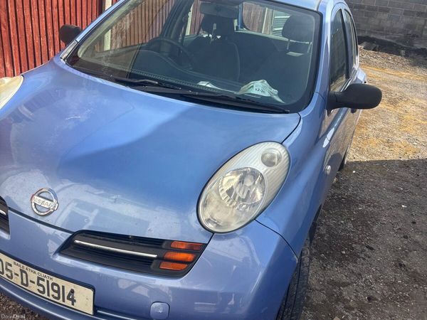 Nissan Micra Hatchback, Petrol, 2005, Blue
