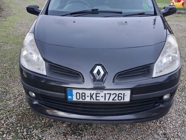 Renault Clio Hatchback, Diesel, 2008, Black