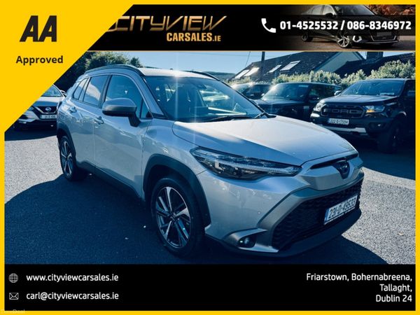 Toyota Corolla Cross SUV, Petrol Hybrid, 2023, Silver