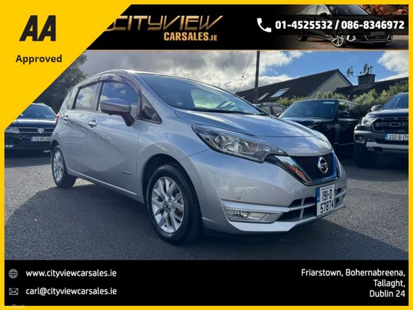 Nissan Note Hatchback, Petrol Hybrid, 2019, Silver