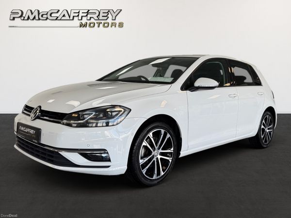 Volkswagen Golf Hatchback, Diesel, 2019, White