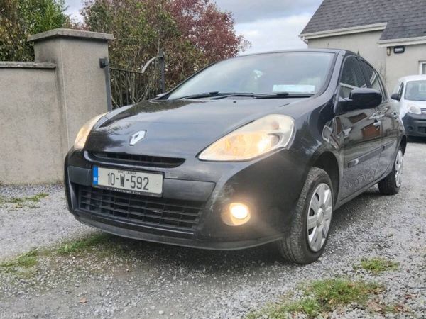 Renault Clio Hatchback, Ethanol Petrol, 2010, Black