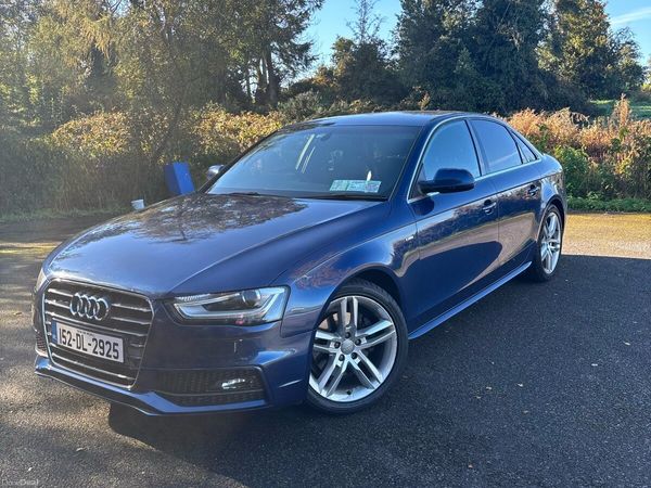 Audi A4 Saloon, Diesel, 2015, Blue