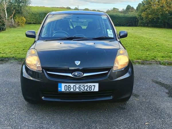 Subaru Justy Hatchback, Petrol, 2008, Black
