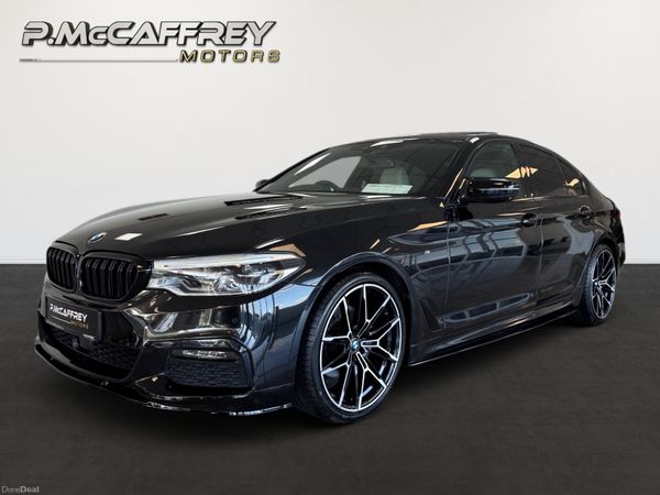 BMW 5-Series Saloon, Diesel, 2019, Black
