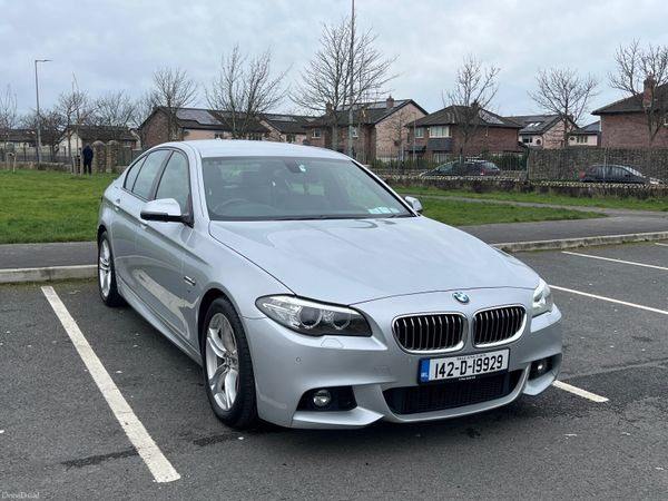 BMW 5-Series Saloon, Diesel, 2014, Silver