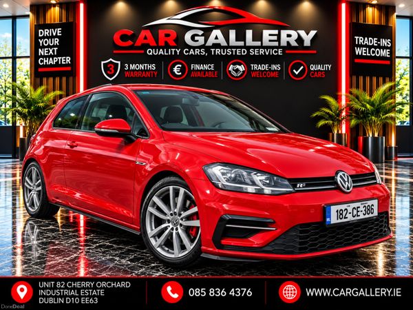 Volkswagen Golf Estate, Diesel, 2018, Red