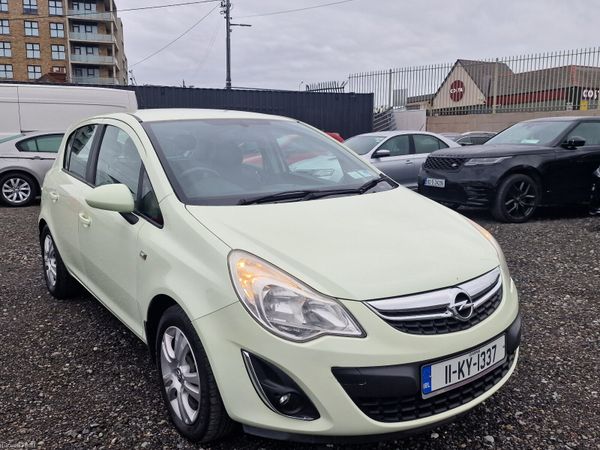 Opel Corsa Hatchback, Petrol, 2011, Green