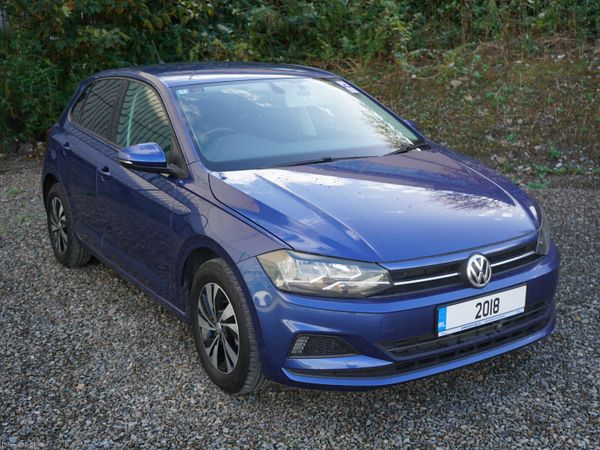 Volkswagen Polo Hatchback, Petrol, 2018, Blue