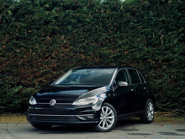 Volkswagen Golf Hatchback, Petrol, 2018, Black