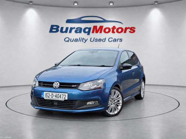 Volkswagen Polo Hatchback, Petrol, 2015, Blue