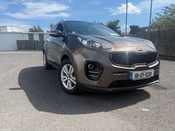 Kia Sportage SUV, Diesel, 2018, Brown