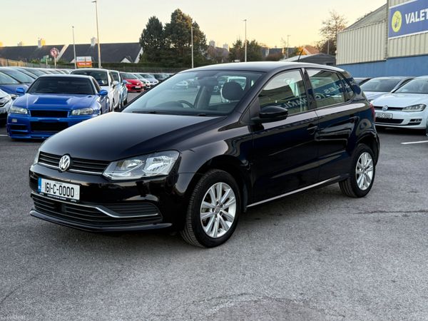 Volkswagen Polo Hatchback, Petrol, 2016, Black