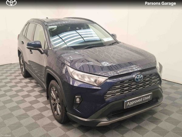 Toyota RAV4 SUV, Petrol Hybrid, 2022, Blue
