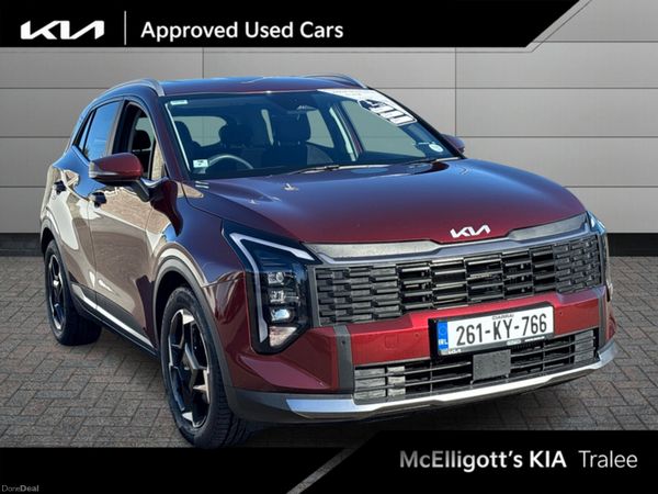 Kia Sportage MPV, Diesel Hybrid, 2026, Red