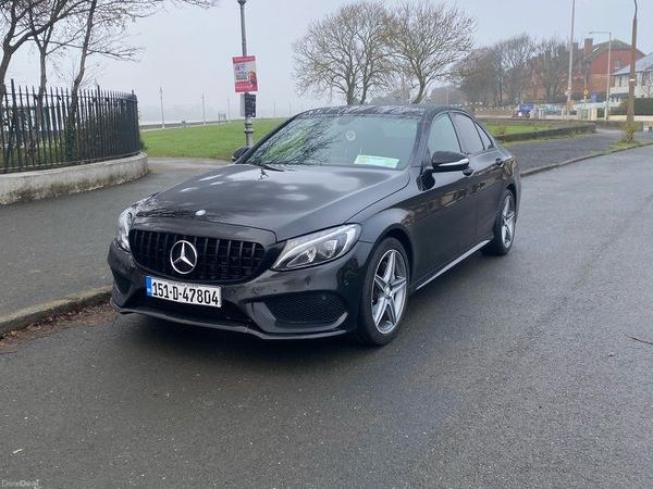 Mercedes-Benz C-Class Saloon, Petrol, 2015, Black