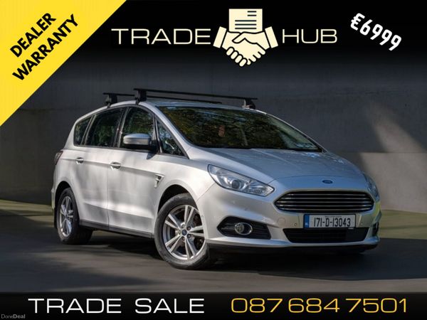 Ford S-Max MPV, Diesel, 2017, Grey