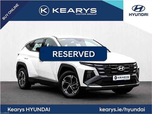 Hyundai Tucson SUV, Petrol Plug-in Hybrid, 2026, White