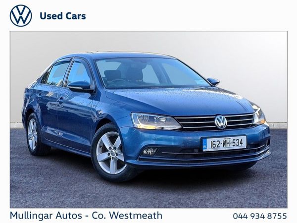 Volkswagen Jetta Saloon, Diesel, 2016, Blue