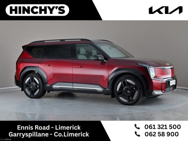 Kia EV9 SUV, Electric, 2027, Red