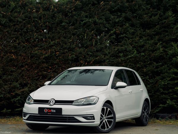 Volkswagen Golf Hatchback, Diesel, 2019, White