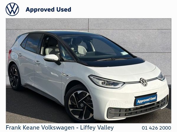 Volkswagen ID.3 Hatchback, Electric, 2021, White
