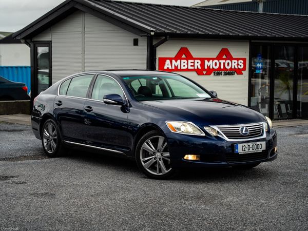Lexus GS Saloon, Petrol Hybrid, 2012, Blue