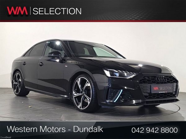 Audi A4 Saloon, Diesel, 2023, Black