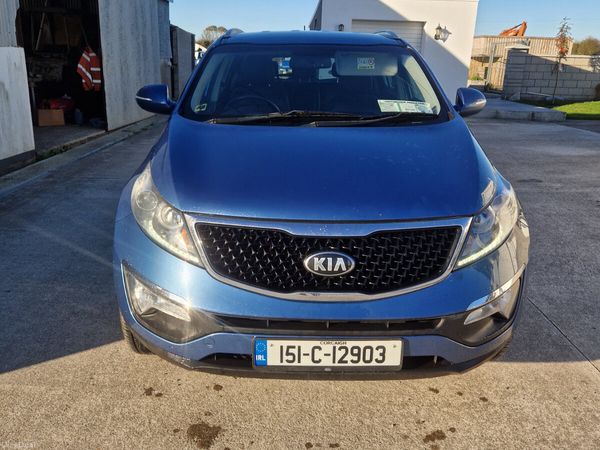 Kia Sportage Hatchback, Diesel, 2015, Blue