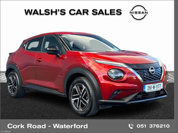 Nissan Juke SUV, Petrol Hybrid, 2026, Red
