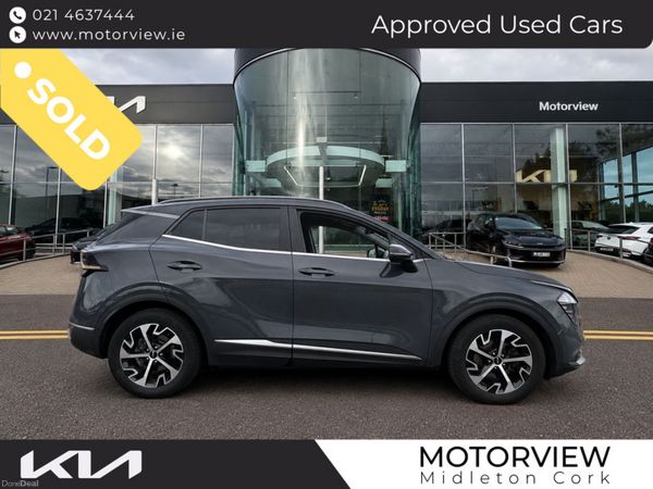 Kia Sportage SUV, Diesel Hybrid, 2023, Grey