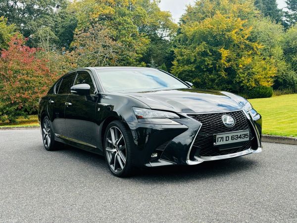 Lexus GS Saloon, Petrol, 2017, Black