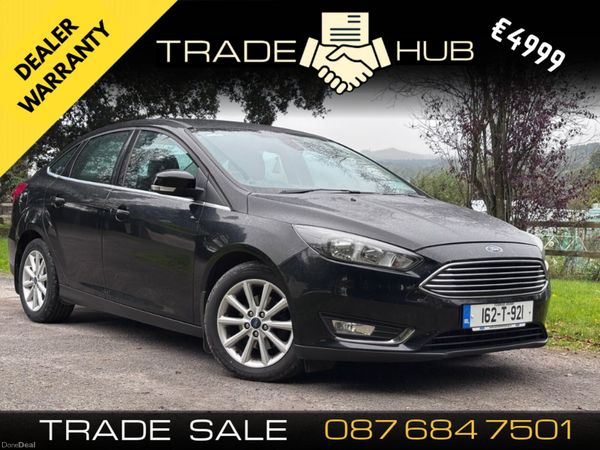 Ford Focus Saloon, Diesel, 2016, Black