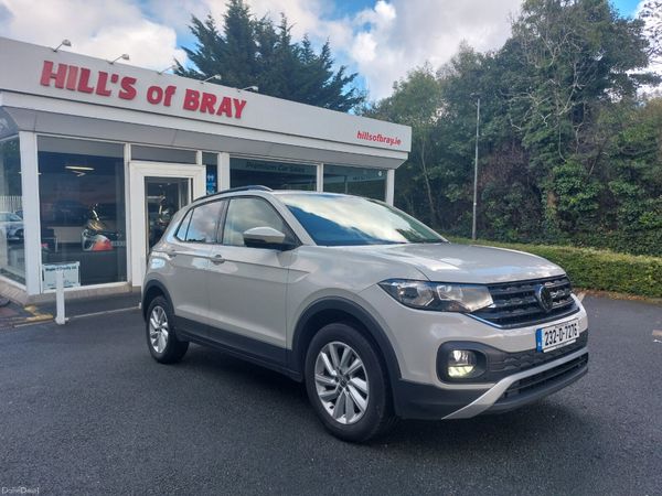 Volkswagen T-Cross SUV, Petrol, 2023, Grey