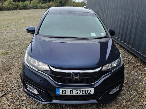 Honda Fit Hatchback, Petrol Hybrid, 2019, Blue