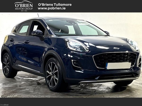 Ford Puma MPV, Petrol Hybrid, 2021, Blue