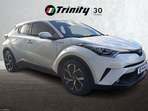 Toyota C-HR SUV, Petrol Hybrid, 2018, White
