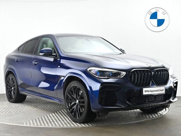 BMW X6 SUV, Diesel Hybrid, 2022, Blue